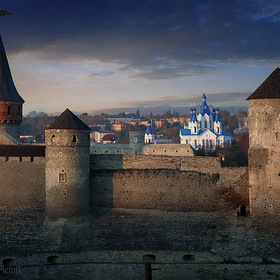 Фрагмент фортеции в Каменец-Подольске