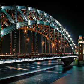 Технократический мост на Неве